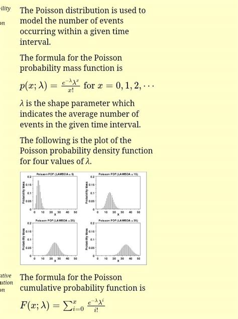 Image result for Find Probability Using Poisson Distribution for Less Than