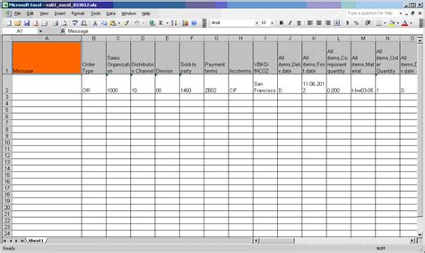 Image result for Excel Sample Data