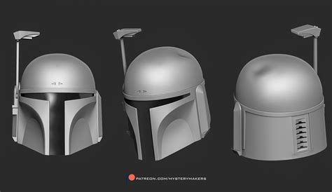 🪖 Jango Fett helmet・ 3D File for ・Cults