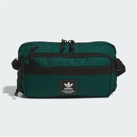 adidas Rectangle 2.0 Crossbody Bag - Green | Free Shipping with adiClub