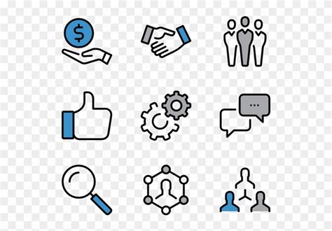 Business Icon Vector PNG 的图像结果