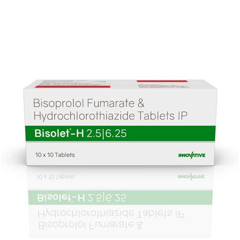 Bisolet-H 2.5 6.25 Tablets Suppliers in India - Innovative Pharma