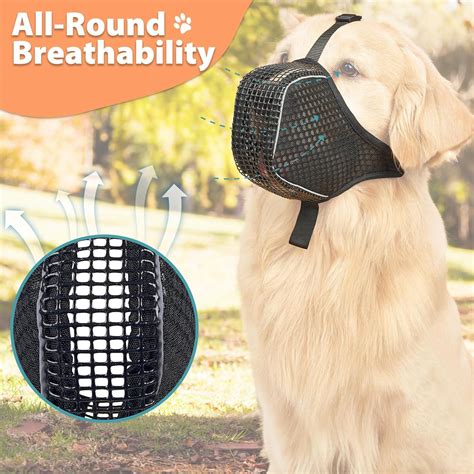 Mayerzon Dog Muzzle, Mesh Reflective Muzzle for India | Ubuy
