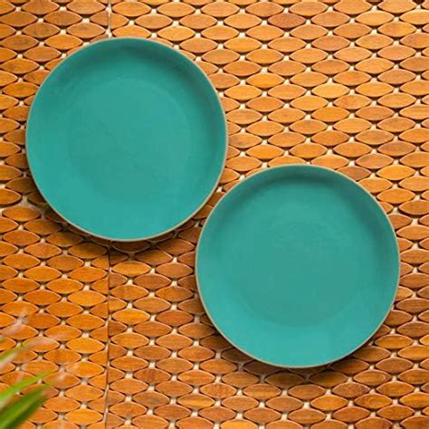 Buy ExclusiveLane 'Moroccan' Ceramic Dinner Plates Set of 2 (10 Inch ...