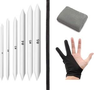 Flipkart.com | ArtKraft Kneadable Eraser and White Paper Blending ...