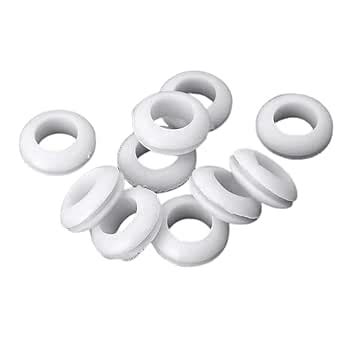 Marketmens Open Wiring Rubber Grommet (Inner Diameter 3mm, 25 Pcs ...