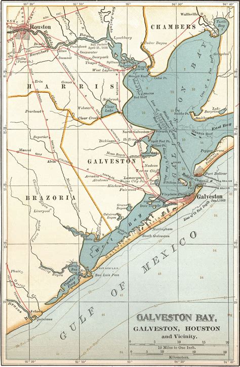 Maps Of Cities Galveston Tx