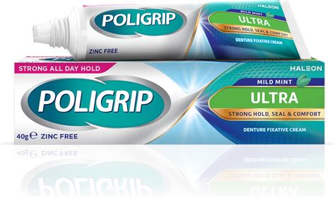 Amazon.com : Poligrip Power Max Ultimate All-In-1 Denture Adhesive ...