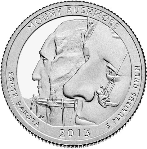 Mount Rushmore Quarter