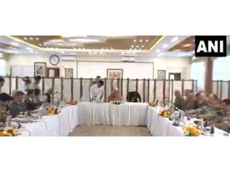 Jammu and Kashmir LG Manoj Sinha chairs meeting of unified command at ...