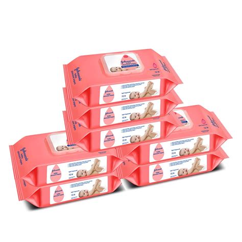 Buy Johnson's Baby Wet Wipes | 504 Wipes | Alcohol & Soap Free ...