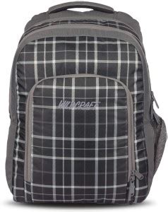 Wildcraft Be an Icon Plaid Laptop Backpack Black - Price in India ...
