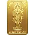24K (999.9+) Purest Ram Lalla Gold Bar, 10 Gram Gold Coin : Amazon.in ...