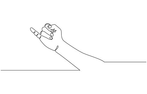 Little finger up sign. Hand gesture with pinky meaning i swear or ...