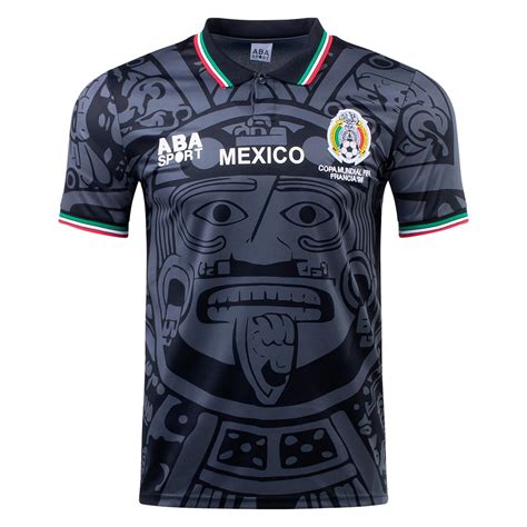 Retro Mexico Third Jersey World Cup 1998 | MineJerseys