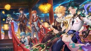 Genshin Impact Xiao Lumine Liyue And Paimon Video Game Matte Finish ...