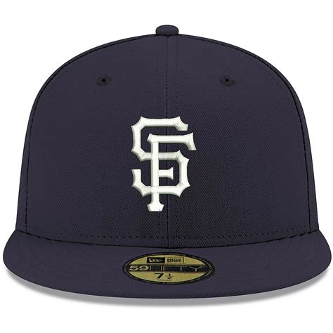 New Era San Francisco Giants White Logo 59FIFTY Fitted Hat | Academy