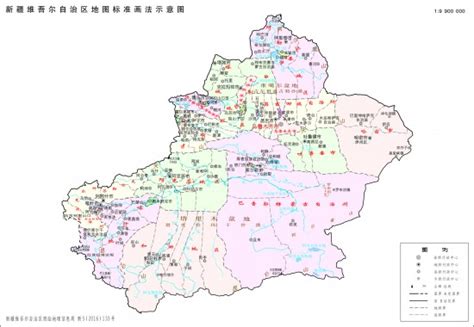 新疆旅游详细-矢量地图CDR素材免费下载_红动网