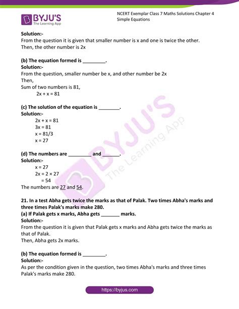 Image result for NCERT Class 7 Maths Simple Equations
