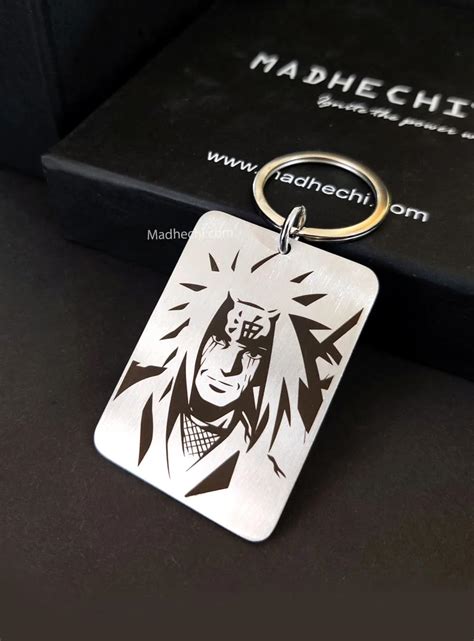 Madhechi Jiraiya Sensei keychain | Naruto keychain : Amazon.in: Bags ...