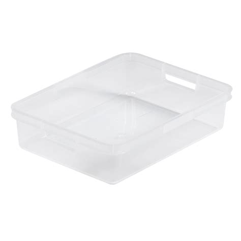 Buy Early Excellence A5 Plastic Storage Tray Transparent See Through ...