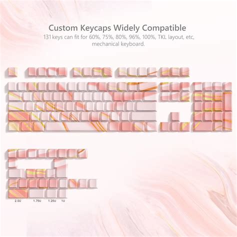 Womier PBT Keycaps-Shine Through Keycaps 75 Percent, India | Ubuy