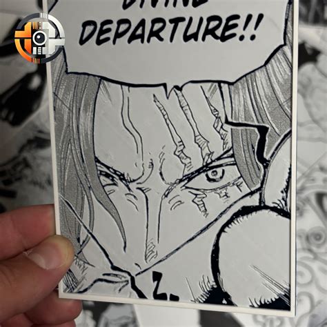 💬 SHANKS | ONE PIECE - HUEFORGEENTHUSIAST - MANGA PANEL・ STL File for ...
