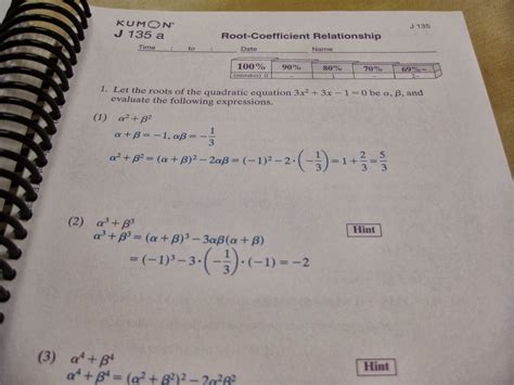 Kumon Worksheet Answer Book at Daniel Manns blog