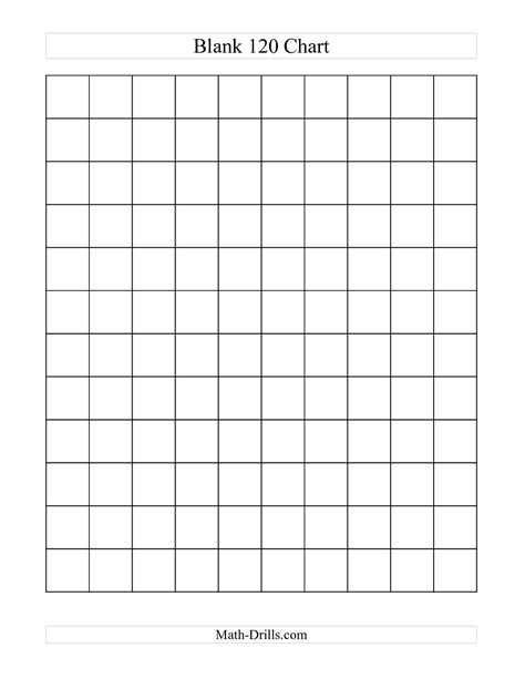 Printable Hundredths Grid