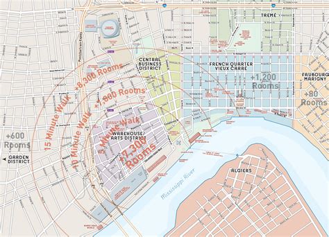 Walkable Downtown | New Orleans