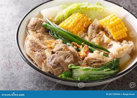 Bulalo is a Beef Dish from the Philippines Soup Made by Cooking Beef ...