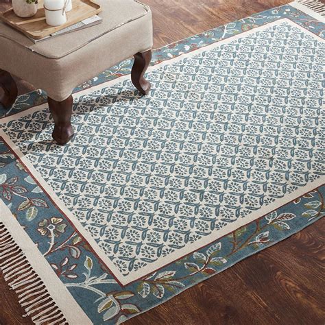 Buy Villedomo Dhurries For Living Room | Dari For Floor | Rugs For ...