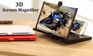 JANGI 10 inch 3 times 3D magnifier fresnel mirror HD Screen Expander ...