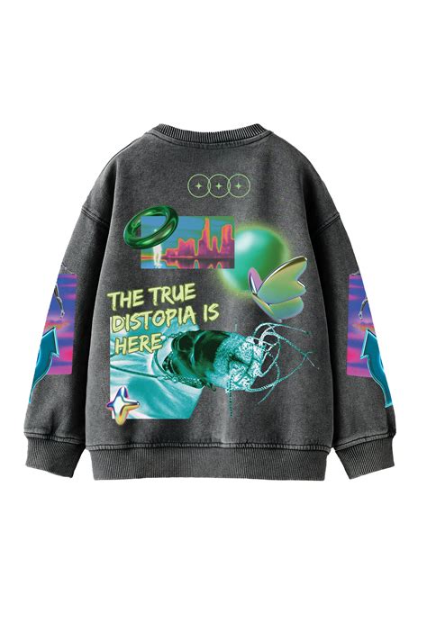 Utopia Designed Oversized Sweatshirt – The Fit Check