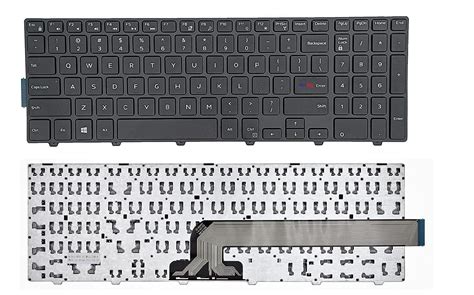 Wefly Compatible Laptop Keyboard Compatible for Dell Inspiron 15 3000 ...