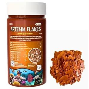MAF Fish Feed Artemia Flakes 50 Gram,All Life Stages : Amazon.in: Pet ...