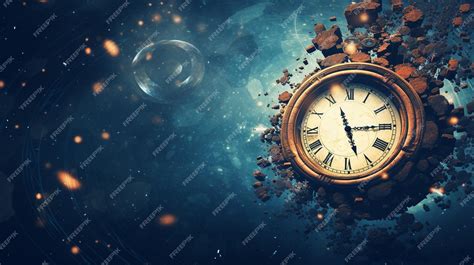 Premium Photo | Abstract Time Travel texture background