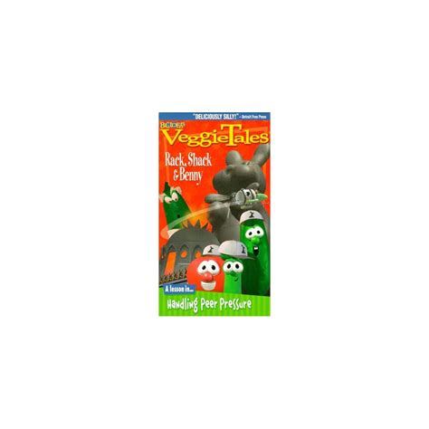 Rated: NR Format: VHS Tape VeggieTales - Rack, Shack & Benny VHS Video ...