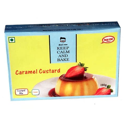Saby Food Caramel Custard Mix, 130g : Amazon.in: Grocery & Gourmet Foods