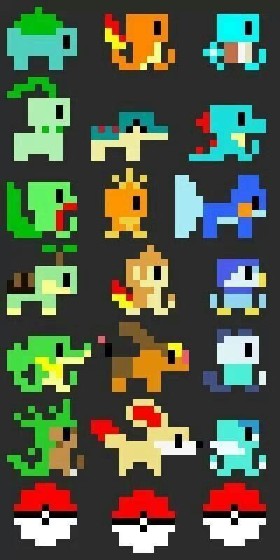 How to Draw 8-Bit Pokemon 的图像结果