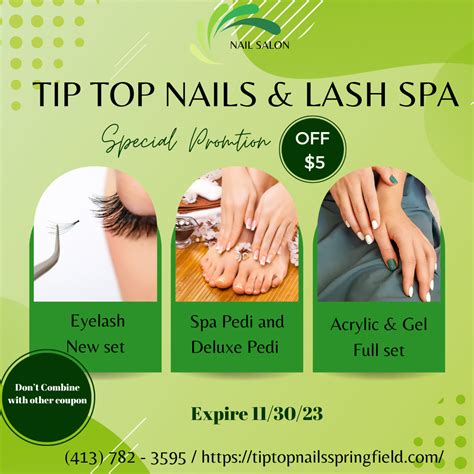 Tip Top Nails & Lash Spa - Best Nail Salon in Springfield