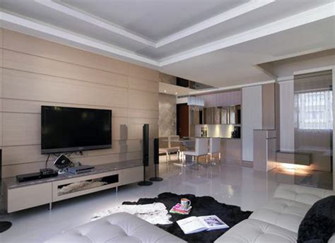 客厅电视背景墙的设计-最流行客厅电视机背景墙如何设计
