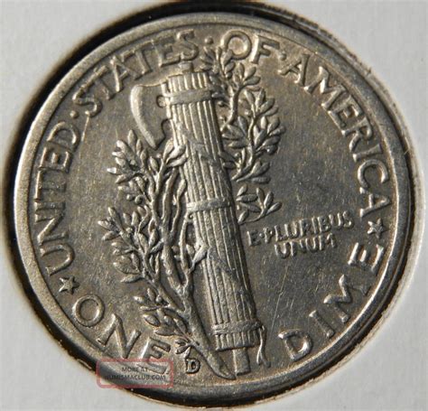 1943 - D Mercury Dime Very Fine