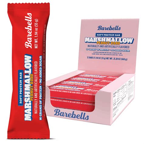Marshmallow Peanut Road Protein Bar | Buy Barebells Online