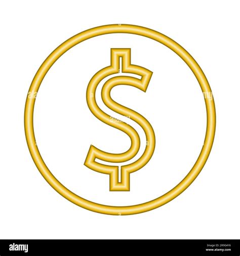 Gold Dollar Symbol