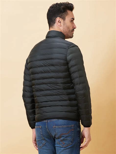 Being Human Men Jackets-Olive