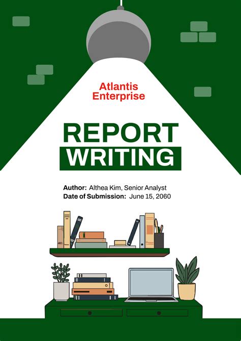 Report Cover Page Example 的图像结果
