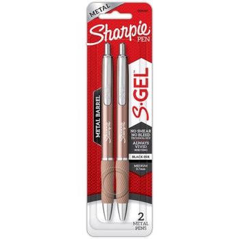 2194707 シャーピー S ジェル メタルシャンパン 0.7 黒 2CT 1セット ニューウェルブランズ・ジャパン 【通販モノタロウ】