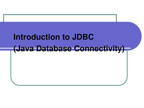 Image result for JDBC in Java Introduction
