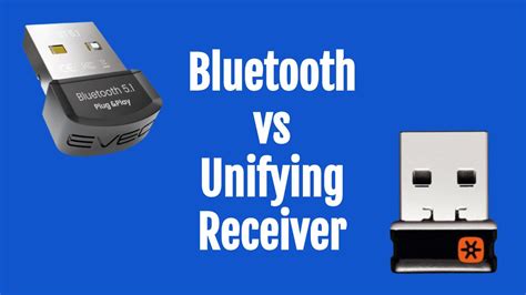 Image result for Logitech Unifying Receiver vs Bluetooth